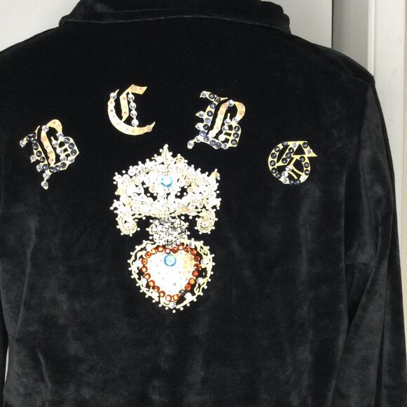 Bcbgmaxazria velour sweater - Picture 5 of 9